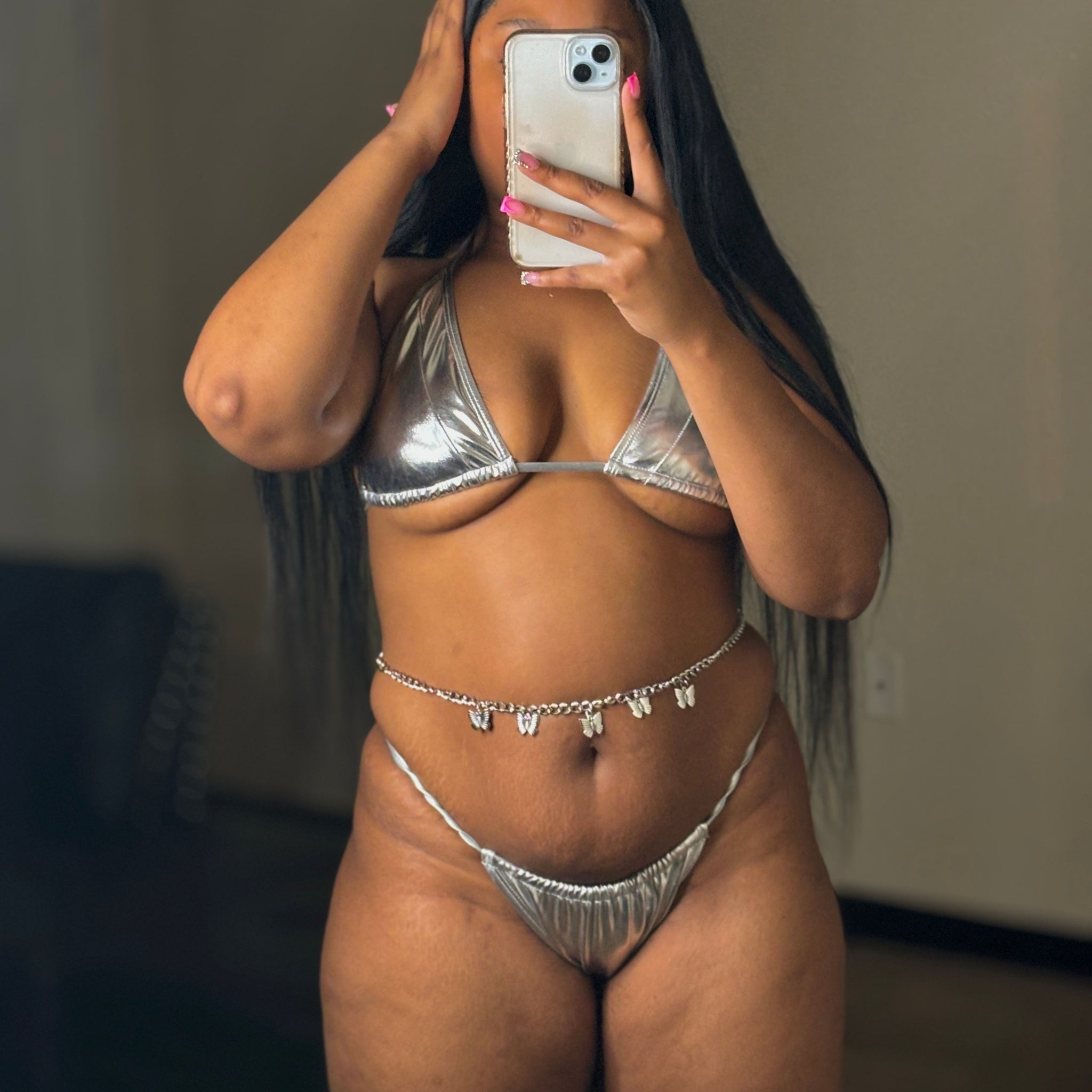 Chain Halter Bikini
