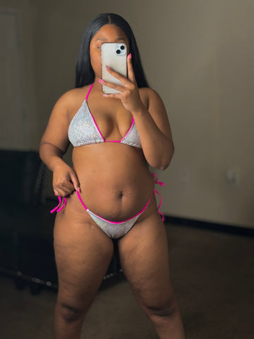 Glossy Metallic Bikini