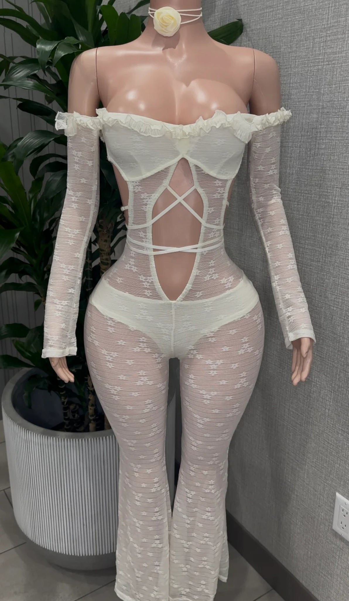 Crème Jumpsuit